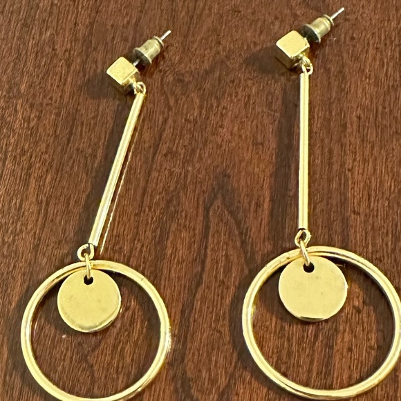Uncommon James Gold Drop Earrings - Picture 2 of 2